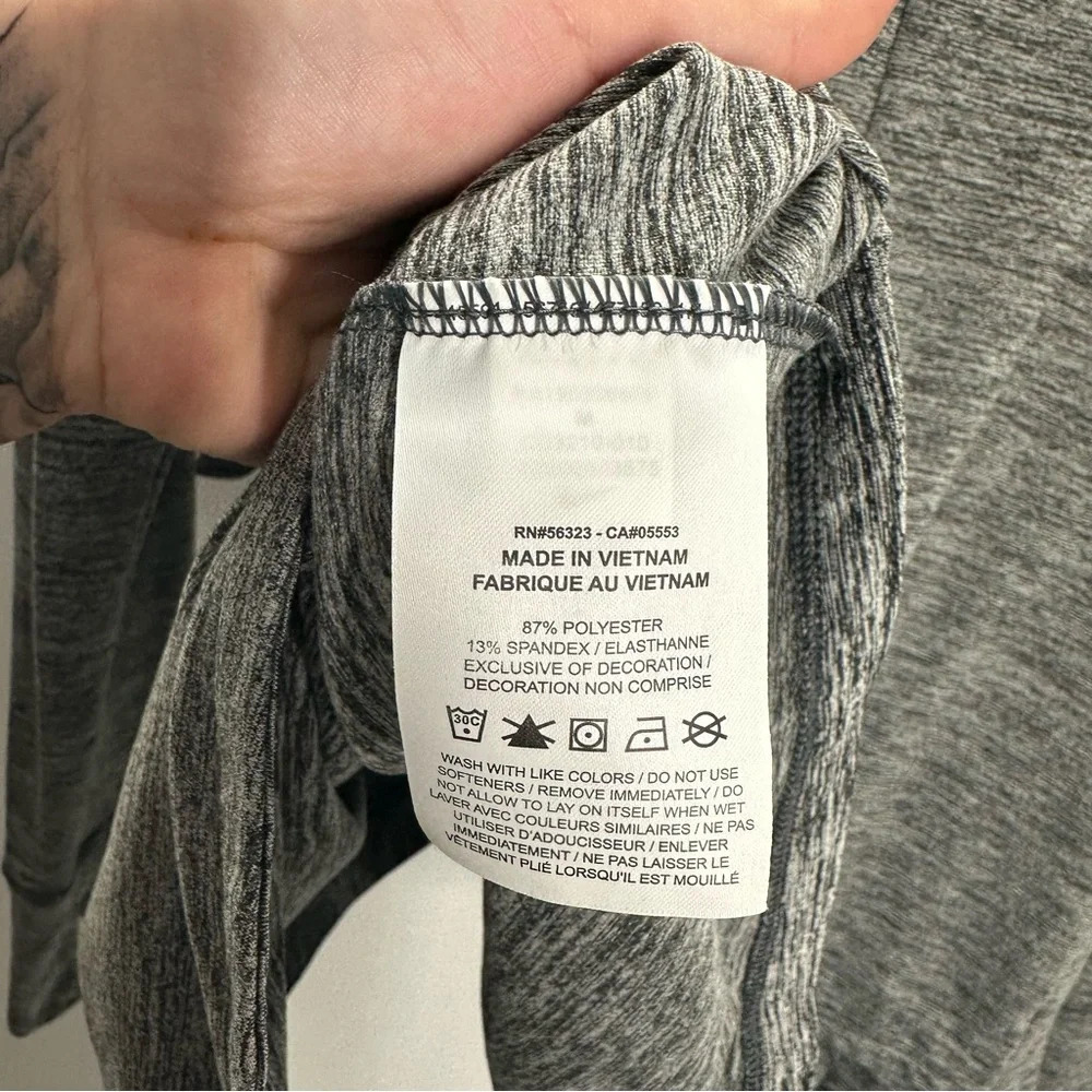 Nike Yoga Draped Gray Cardigan - Picture 9 of 9